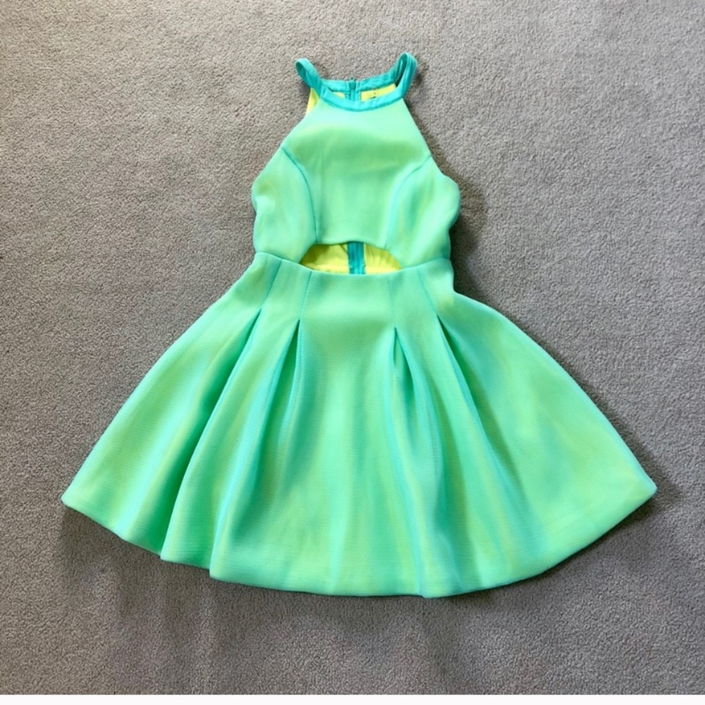 Gorgeous two tone dress